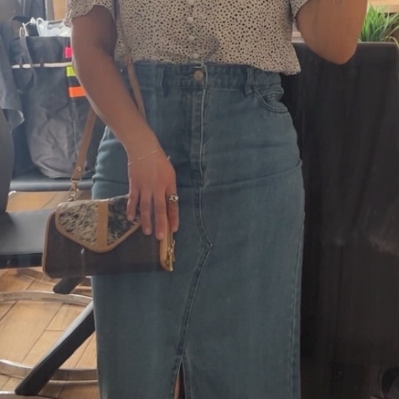 Crossbody Wallet- Tooled Mexican Hand Bag- bolsa Artisanal - Leather /Cowhide(B) - Picture 16 of 16